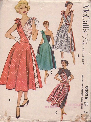 Authentic 1950s dresses